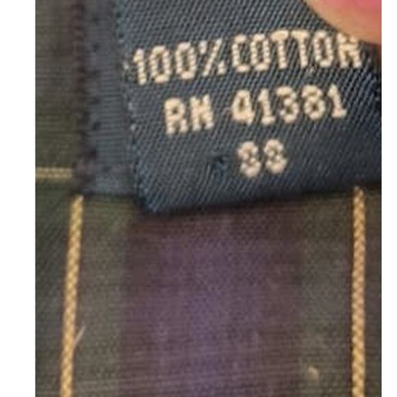 Ralph Lauren Classic Fit Button Down Shirt Men's Size 15.5 Blue Plaid Lng Sleeve - Picture 9 of 14